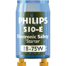 Стартер для люминесцентных ламп - Philips S10E 220-240V 18-75W - 926000192703