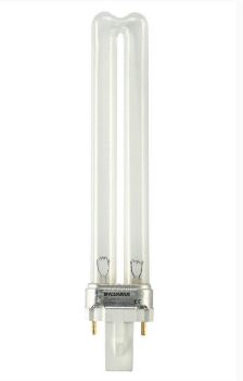 Лампа КЛЛ специальная бактерицидная - Sylvania Germicidal Compact G9W Lynx-S G23 8000h - 0025050