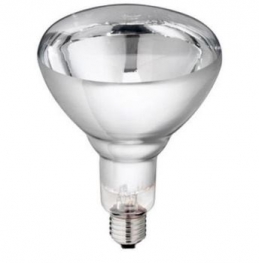Лампа накаливания рефлекторная (инфракрасная) - General Electric Infrared Reflector Hard Glass 250R/IR/CL/E27 5000h - 28724
