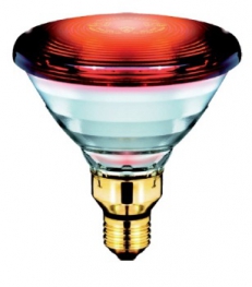 Лампа инфракрасная - Philips PAR38 IR 150W E27 230V Red 1CT/12 871150012887415 (снято с производства)