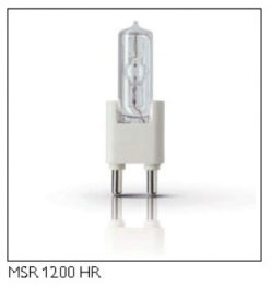 Лампа специальная студийная - Philips MSR 1200 HR 1200W G38 928105005114