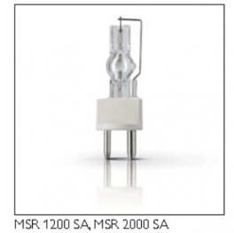 Лампа специальная студийная - Philips MSR Short Arc 2000 SA 2000W GY22 928173205114