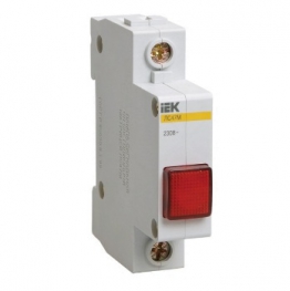 Лампа сигнальная со светодиодной матрицей (красная) - IEK ЛС-47М - MLS20-230-K04