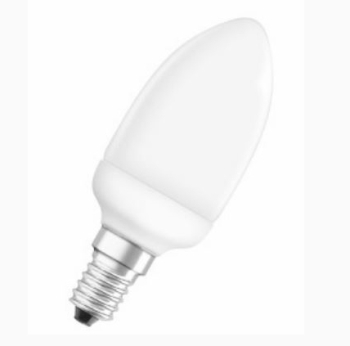 Лампа люминесцентная свечеобразная OSRAM DULUX PRO MINI CANDLE - 6W/825 E14 230lm 2500K - 4008321986603