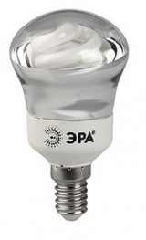 Лампа компактная люминесцентная с направленным световым потоком - ЭРА R50-7-827-E14 (10/50) мягкий свет 8000h C0029492