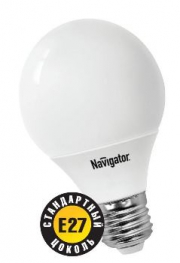 Энергосберегающая лампа шар Navigator NCL-G45-09-827-E14 - 94082