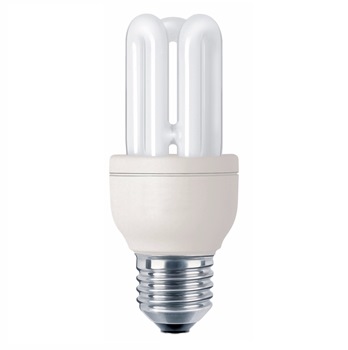 Лампа компактная люминесцентная - Philips Genie 8W 230V 2700K E27 420lm - 871150080118010