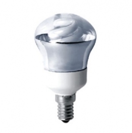 Лампа компактная люминесцентная - General REFLECTOR GR50 7 E14 2700 прозрачная 50x90 7064