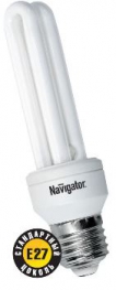 Лампа компактная люминесцентная трубчатая - Navigator 94006 NCL-2U-09-840-E27