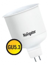 Энергосберегающая лампа с направленным светом Navigator NCL-MR16-9-830-GU5.3 - 94279