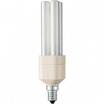 Лампа компактная люминесцентная - Philips MASTER PL-E 230-240V 8W 2700K E14 400lm - 871150026366725