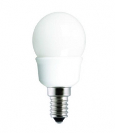 Компактная люминесцентная лампа с ПРА General Electric Spherical T2 FLE7SPH/T2/827/E14 1/8 - 88842