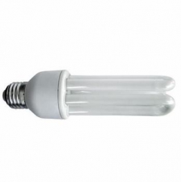 Лампа компактная люминесцентная трубчатая - GE OT FLE9DBX/865 E27 220-240V BX1/10 START 92324