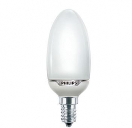Лампа компактная люминесцентная Philips - Softone Mini Candle 12W WW E14 1PF 12 - 872790089731900