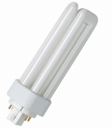 Лампа люминесцентная компактная OSRAM DULUX T/E PLUS - 13W/840 900lm GX24q-1 4000K - 4050300446967