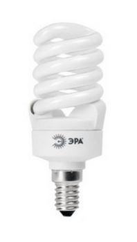 Лампа компактная люминесцентная спиралевидная - ЭРА F-SP-15-827-E14 C0030763