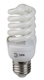 Лампа компактная люминесцентная спиралевидная - ЭРА F-SP-15-865-E27 C0042476