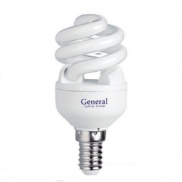 Лампа компактная люминесцентная витая - General GSPN 13 E14 4000 800lm - 709700