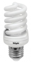 Энергосберегающая витая лампа Navigator NCLP-SF-15-860-E27 - 94373