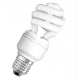 Лампа люминесцентная cспиралевидная OSRAM DULUX PRO MINI TWIST - 13W/825 E27 835lm 2500K - 4008321986290
