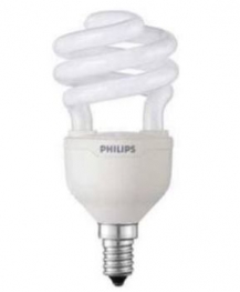 PHILIPS Лампа компактная люминесцентная энергосберегающая TORNADO T2 12W 827 E14 - 871016321430610