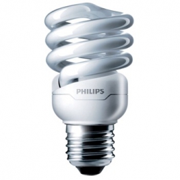 Лампа энергосберегающая витая - Philips Tornado T2 8y 12W WW E27 220-240V CT/12 741lm - 871829166284600