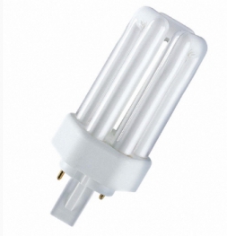 Лампа люминесцентная компактная OSRAM DULUX T PLUS - 26W/840 1800lm GX24d-3 4000K - 4050300342047