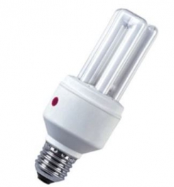 Компактная люминесцентная лампа Osram с сенсором освещённости - DULUX INT VARIO 18W 825 220-240V E27 15000ч 100%-50% - 4008321953421