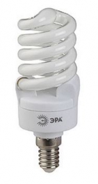 Лампа компактная люминесцентная спиралевидная - ЭРА F-SP-15-865-E14 C0042475