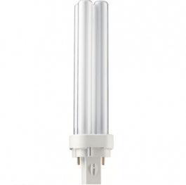 Лампа компактная люминесцентная - Philips MASTER PL-C 2-pin 18W 6500K G24d-2 1200lm - 871150063527370