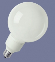 Лампа компактная люминесцентная с внеш.колбой - OSRAM DEL LL GL 15W/827 220-240V E27 10X1 4050300276175