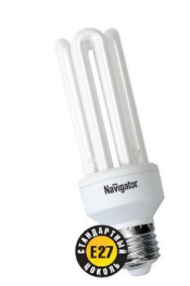 Лампа компактная люминесцентная трубчатая - Navigator 94038 NCL-4U-30-860-E27