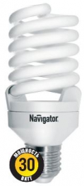 Энергосберегающая витая лампа Navigator NCLP-SF-30-827-E27 - 94358