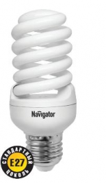 Энергосберегающая витая лампа Navigator NCLP-SF-20-827-E27 - 94418