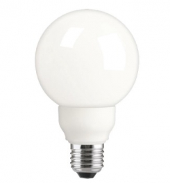 Лампа компактная люминесцентная (шарообразная) - General Electric Globe T3 FLE23GG/827/E27 1371lm 8000h - 96793