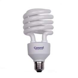 Лампа компактная люминесцентная - General SPIRAL High Wattage GSPH 42 E27 2700 160x80 2300-2600lm 7437