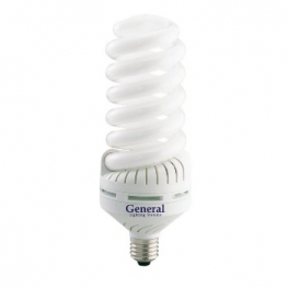 Лампа компактная люминесцентная - General High Wattage GSPH 65 E27 4000 83x235 7443