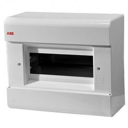Распределительный шкаф ABB EUROPA, 8 мод., IP41, навесной, пластик, Шкаф распродажа №32