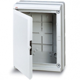 Распределительный шкаф ABB EUROPA, 24 мод., IP65, навесной, пластик, серая дверь, 12774