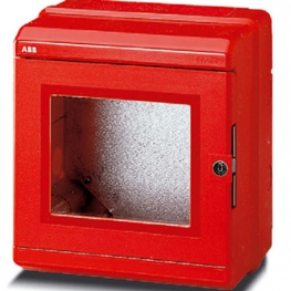 Распределительный шкаф ABB LIVORNO, 8 мод., IP65, навесной, термопласт, прозрачная дверь, 13171