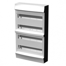 Распределительный шкаф ABB Mistral41, 72 мод., IP41, навесной, термопласт, 1SPE007717F1100