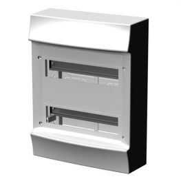 Распределительный шкаф ABB Mistral41, 24 мод., IP41, навесной, термопласт, 1SPE007717F0500