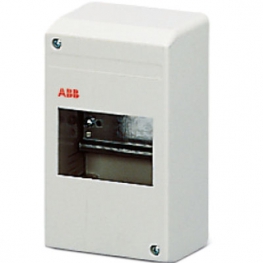 Распределительный шкаф ABB, 4 мод., IP40, навесной, термопласт, 12424
