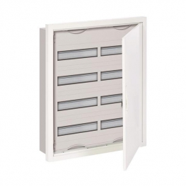 Распределительный шкаф ABB U 96 мод., IP31, встраиваемый, металл, белая дверь, U42