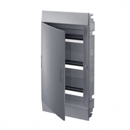 Распределительный шкаф ABB Mistral41 36 мод., IP41, встраиваемый, термопласт, белая дверь, 1SLM004101A1107