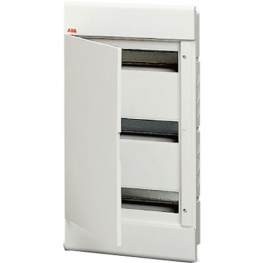 Распределительный шкаф ABB EUROPA 36 мод., IP40, встраиваемый, термопласт, белая дверь, 1SL2048A00