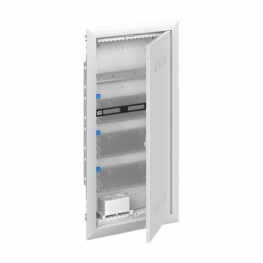 Распределительный шкаф ABB UK600 мод., IP30, встраиваемый, пластик, белая дверь, 2CPX031392R9999