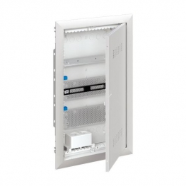 Распределительный шкаф ABB UK600 мод., IP30, встраиваемый, пластик, белая дверь, 2CPX031391R9999