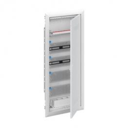 Распределительный шкаф ABB UK600 мод., IP30, встраиваемый, пластик, белая дверь, 2CPX031389R9999