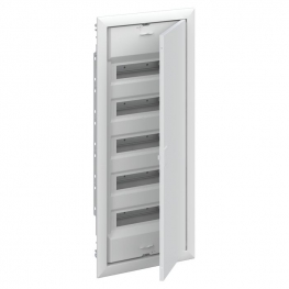Распределительный шкаф ABB UK600 60 мод., встраиваемый, белая дверь, с клеммами, 2CPX077859R9999